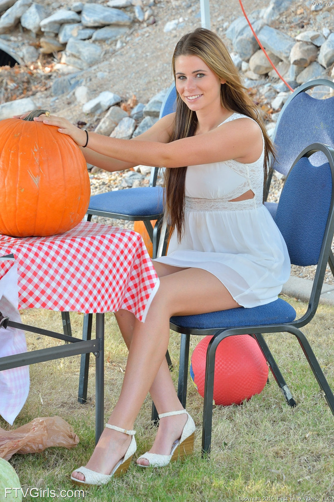 Nicole plays with halloween stickers 3